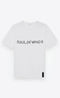 SOUL OF WINDS RUBBER PRINT WHITE T-SHIRT