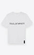 SOUL OF WINDS RUBBER PRINT WHITE T-SHIRT