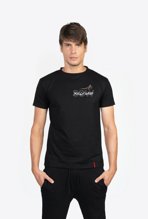 Soul Of Winds Lizard Logo Printed T-Shirt