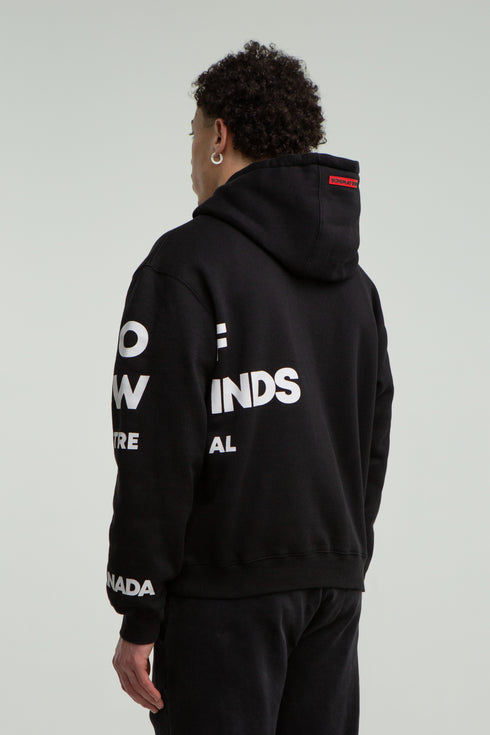 SOUL OF WINDS PRINTED HOODIE