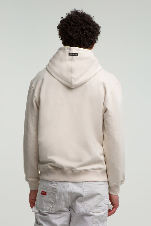 SOUL OF WINDS VELVET LOGO HOODIE