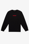 SOUL OF WINDS BLACK TERRY CREWNECK